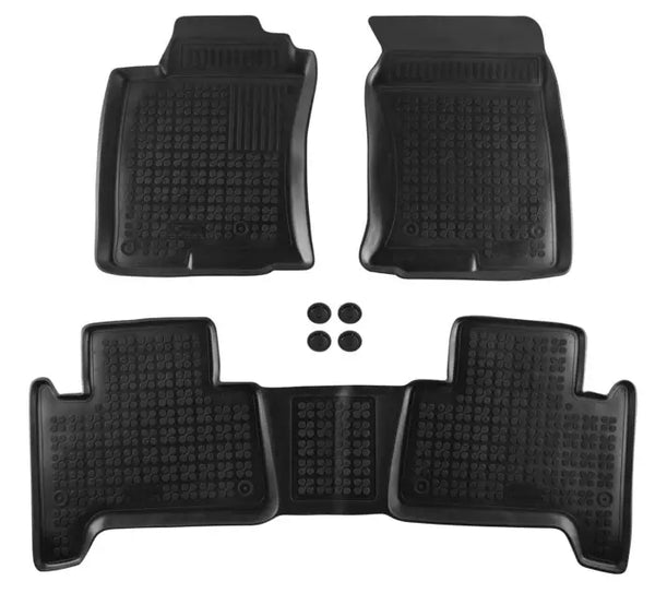 Гумени стелки Rezaw-Plast за Toyota Land Cruiser J120 (2002–2009) тип леген - Avtozona