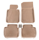 Гумени стелки Rezaw-Plast за BMW E46 (1998-2007) - тип леген бежови - Avtozona