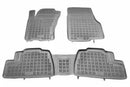 Гумени стелки Rezaw-Plast за Mercedes ML-Class W163 (1998-2005) Сиви / Тип леген - Avtozona