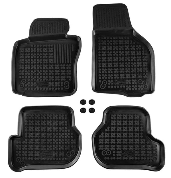 Гумени стелки Rezaw-Plast за Skoda Octavia II (2004-2013) тип леген - Avtozona