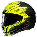 Каска HJC i20 FURIA BLACK/NEON YELLOW - Avtozona