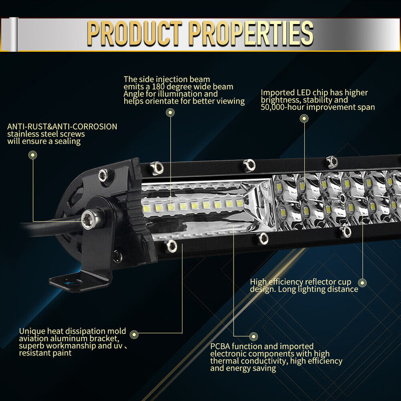 LED БАР 180W - 50 см - Avtozona