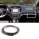 Интериорна лента за автомобил – Сребриста 5 м - Avtozona