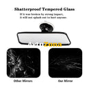 Интериорно огледало за автомобил за обратно виждане с вакуум 24 x 6cm - Avtozona