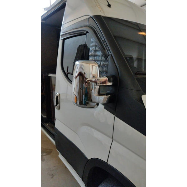 Χρωμιωμένα καλύμματα καθρεφτών για Iveco Daily (2014)