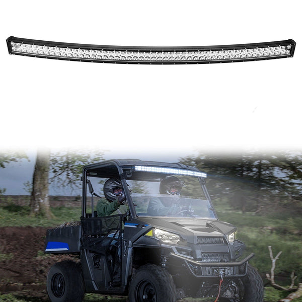 ИЗВИТ МОЩЕН LED БАР - 300W - 130 см - ATV Offroad Камион Джип - Avtozona