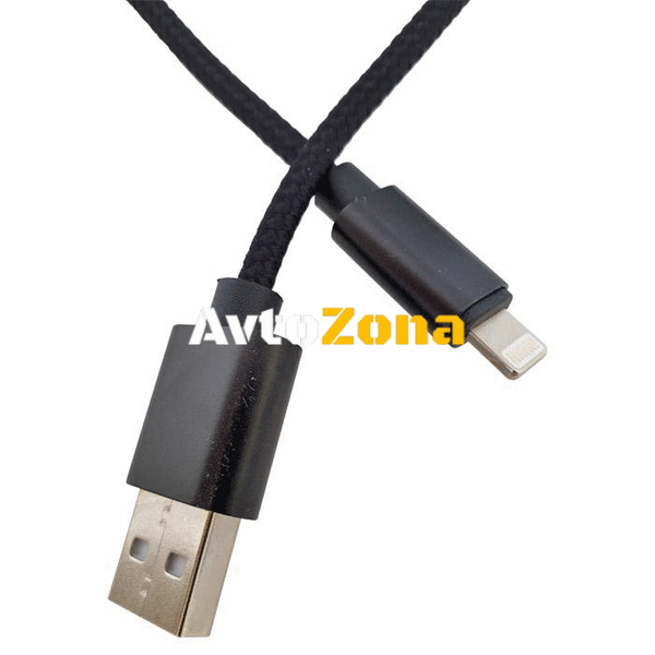 Разтягащ кабел USB към Lightning - Avtozona