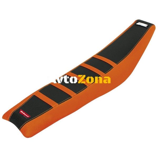 Калъф за седалка тип зебра Polisport KTM SX-SXF - 2019-21 / EXC/EXC-F - 2020-21 Orange/Black - Avtozona