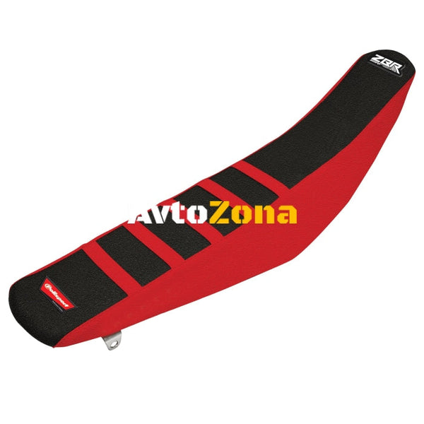 Калъф за седалка тип зебра Polisport Honda CR125/250 - 2002-07 Red/Black - Avtozona