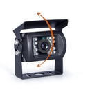 Камера за задно виждане с 18 бр LED диода HD качество 12-24V за автомобил бус камион каравана джип автобус и др. - Avtozona