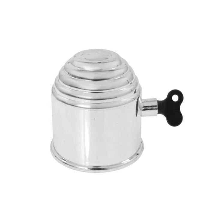 Капачка за теглич 86906 с ключ - хром - Avtozona