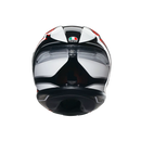 Каска AGV K6 S DOT(E2206) - HYPHEN BLACK/RED/WHITE - Avtozona