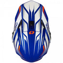 Мотокрос каска O’NEAL 3SERIES VERTICAL V.23 BLUE/WHITE - Avtozona