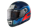 Каска MT JARAMA BAUX D7 MATT BLUE/RED - Avtozona