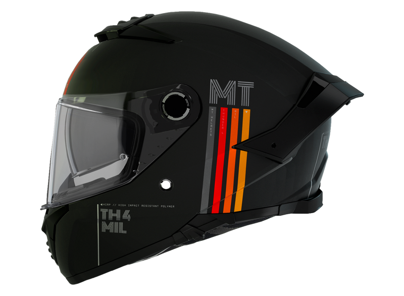 Каска MT THUNDER 4 SV MIL A11 MATT BLACK - Avtozona