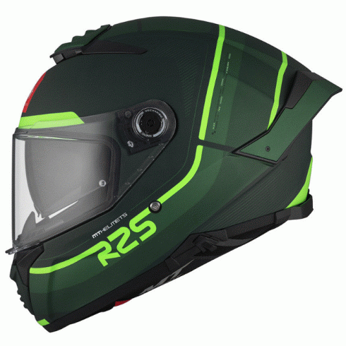 Каска MT THUNDER 4 SV R25 C6 MATT GREEN - Avtozona