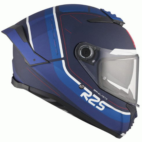 Каска MT THUNDER 4 SV R25 C7 MATT BLUE - Avtozona