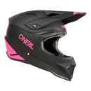 КАСКА O’NEAL 1SERIES SOLID BLACK/PINK V.24 - Avtozona