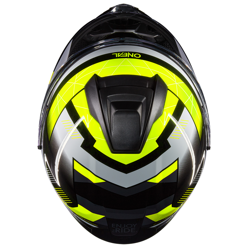 Каска O’NEAL CHALLENGER EXO BLACK/GRAY/NEON YELLOW V.24 - Avtozona