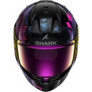 Каска SHARK D-SKWAL 3 LADY MAYFER GLOSS BLACK/VIOLET - Avtozona