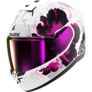 КАСКА SHARK D-SKWAL 3 LADY MAYFER GLOSS WHITE/PINK - Avtozona