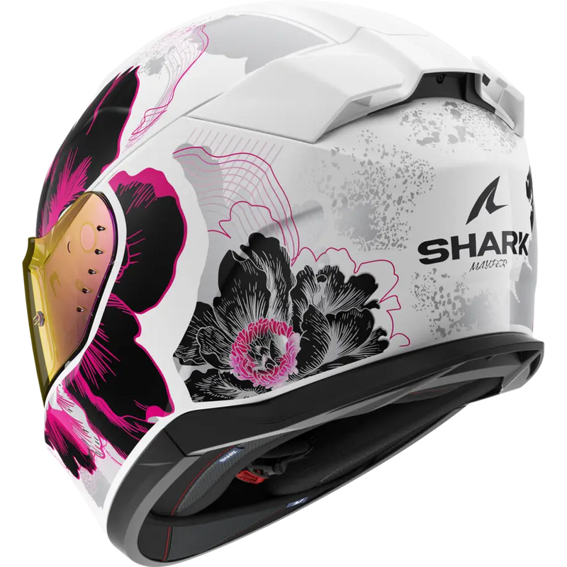 КАСКА SHARK D-SKWAL 3 LADY MAYFER GLOSS WHITE/PINK - Avtozona