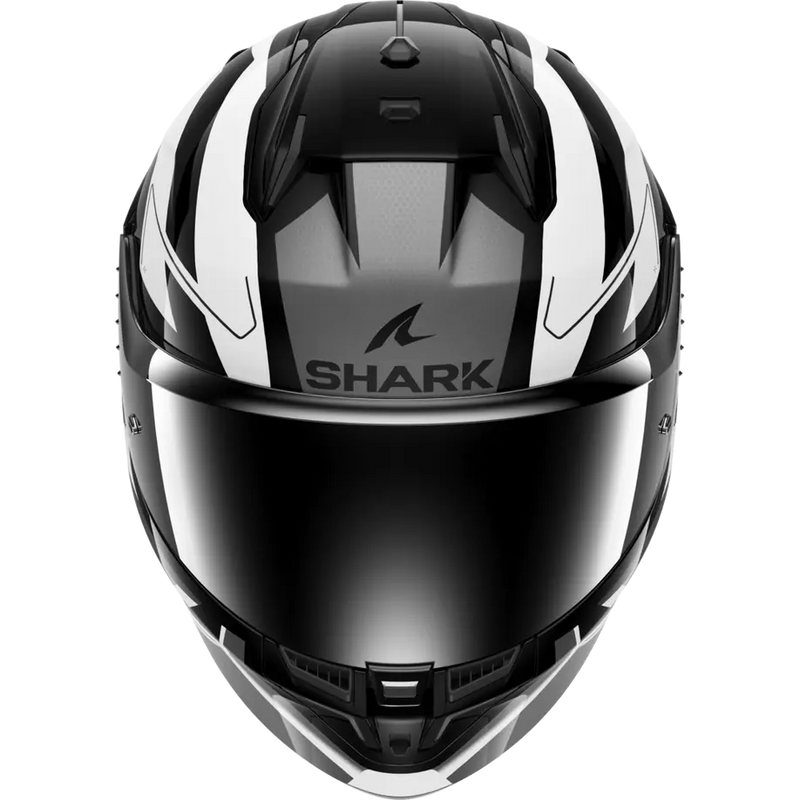 Каска SHARK D-SKWAL 3 SIZLER GLOSS BLACK/GREY/WHITE - Avtozona