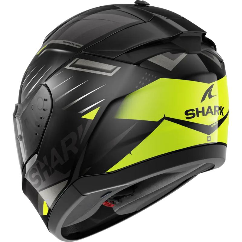 Каска SHARK RIDILL 2 BERSEK BLACK/GREY/YELLOW FLUO - Avtozona