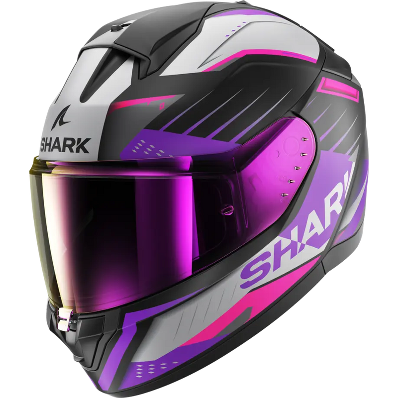 Каска SHARK RIDILL 2 BERSEK BLACK/WHITE/PINK - Avtozona