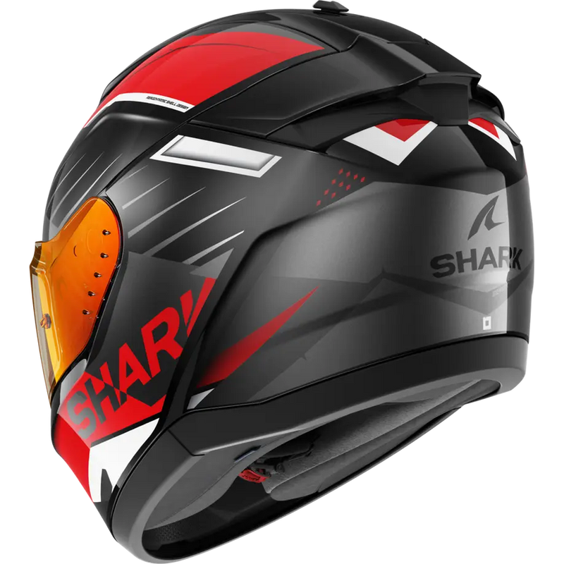 Каска SHARK RIDILL 2 BERSEK BLACK/WHITE/RED - Avtozona