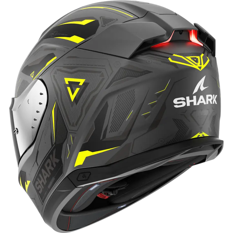 КАСКА SHARK SKWAL I3 LINIK MATT GREY/FLUO YELLOW - Avtozona