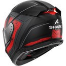КАСКА SHARK SKWAL I3 RHAD MATT BLACK/RED - Avtozona