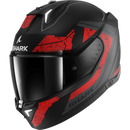 КАСКА SHARK SKWAL I3 RHAD MATT BLACK/RED - Avtozona