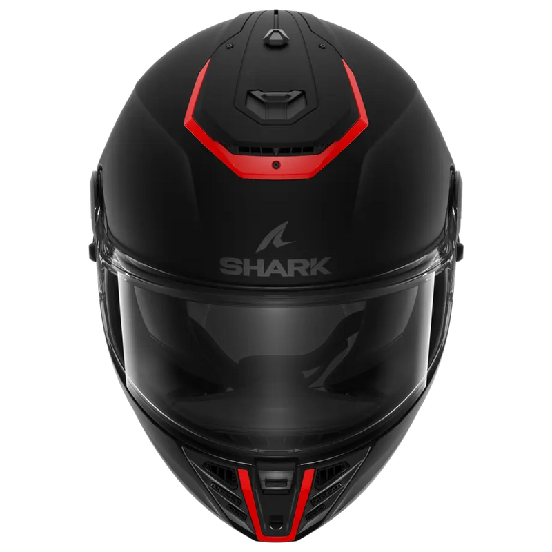 КАСКА SHARK SPARTAN RS BLACK/RED MATT - Avtozona