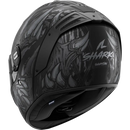 КАСКА SHARK SPARTAN RS MATT BLACK/GREY - Avtozona