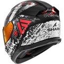 Каска SHARK SKWAL i3 HELLCAT BLACK/GREY/RED - Avtozona