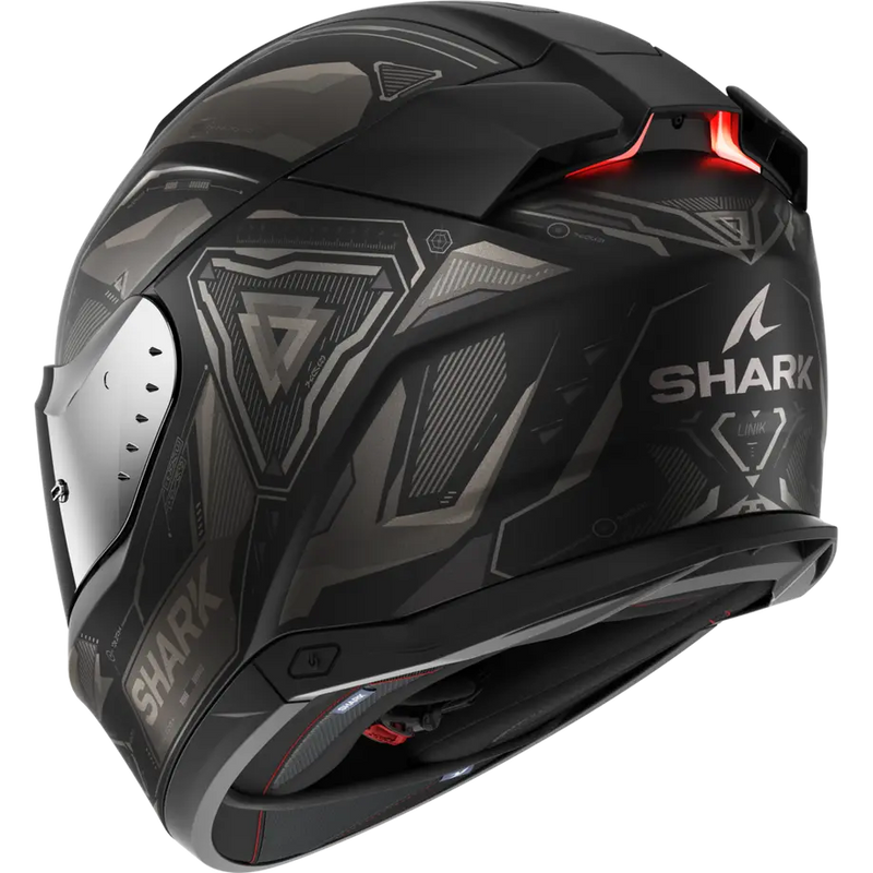 КАСКА SHARK SKWAL I3 LINIK MATT BLACK/GREY - Avtozona