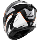 КАСКА SHARK SPARTAN GT PRO BLACK/WHITE/ORANGE MATT - Avtozona