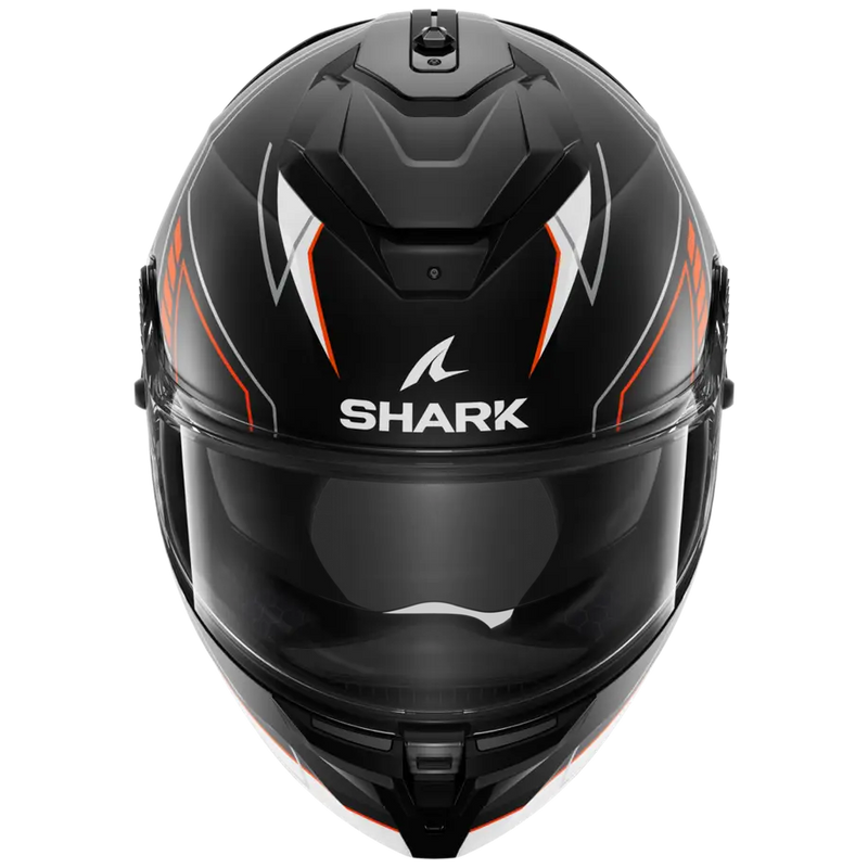 КАСКА SHARK SPARTAN GT PRO BLACK/WHITE/ORANGE MATT - Avtozona