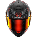 КАСКА SHARK SPARTAN RS MATT BLACK/RED - Avtozona