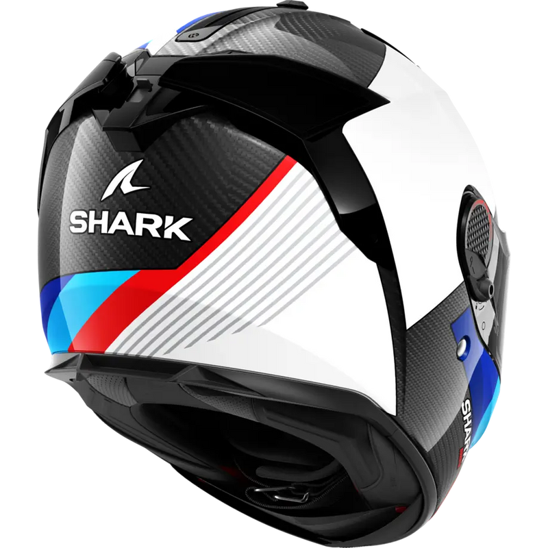 КАСКА SHARK SPARTAN GT PRO CARBON BLACK/WHITE/RED - Avtozona