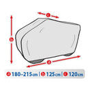 Κάλυμμα ATV Kegel Basic series - Μέγεθος L Quad, Γκρι