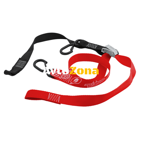 Колани за захващане на мотор O’NEAL DE LUXE Tie Downs LOGO RED - Avtozona