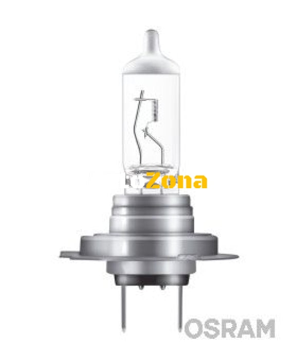 Комплект 2 халогенни крушки Osram H7 Night Breaker Silver + 100% ,55W 12V PX26D - Avtozona