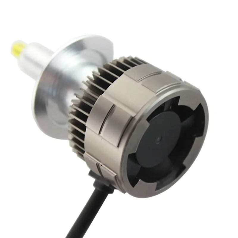 Комплект 3D CSP LED ЛЕД диодни крушки H1 Х1 12V 100W 20000lm за фарове Canbus без грешки 360° градуса - Avtozona