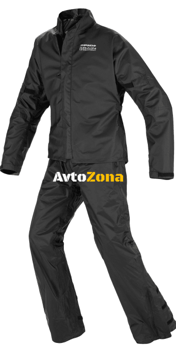 Комплект дъждобран SPIDI BASIC RAIN KIT Black - Avtozona