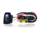 Комплект Кабели С Бутон За Вграждане Окабеляване За Лед Led Барове Халогени Фарове 3.5 м - Avtozona