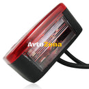 Комплект от 2 броя Стопове Задни светлини с 4 Функции За Ремарке Колесар Каравана Платформа С Магнит и Кабел 7.5m - Avtozona