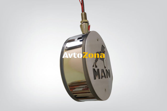 Комплект от 2бр Светодиодни LED Лед Габарити Обеци 24V оранжево-червено MN - Avtozona