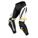 Кожен панталон SPIDI RR PRO WARRIOR BLACK/FLUO - Avtozona